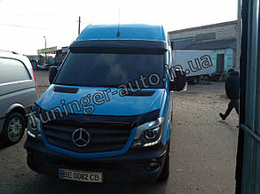 Козирьок на лобове скло Volkswagen Crafter 2006-2015 Mercedes Sprinter 2006- /2013- /2018-