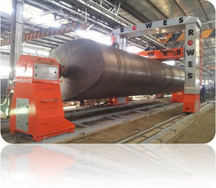 Установки для зварювання цистерн чемоданного і еліпсоїдного типу ROWES