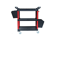 Візок інструментальний (3 відкриті полиці,2 навісні ящики) GI37103 GIKRAFT