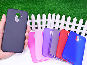 Силіконовий TPU чехол для Samsung Galaxy A6 Plus 2018 A605F