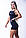 Сукня NEBBIA Sport Dress Supplex 217 S 1=2 W чорний, фото 2