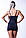 Сукня NEBBIA Sport Dress Supplex 217 S 1=2 W чорний, фото 3