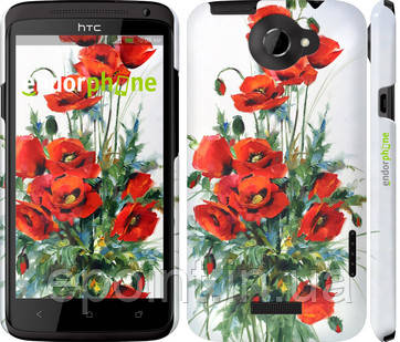 Чехол на HTC One X Маки "523c-42"