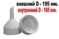 Воронка Бюхнера (D зовнішній 195 мм/D внутрішній 185мм.)