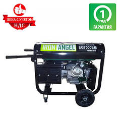 Генератор бензиновий IRON ANGEL EG7000EМ (7 кВт)