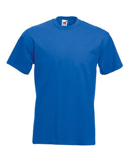 Чоловіча футболка Super Premium 2XL Яскраво-Синій