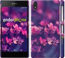 Чохол на Sony Xperia Z2 D6502/D6503 Пурпурні квіти "2719c-43"