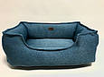 Лежанка для собаки, кота, лежак для собаки, кота, спальне місце МЕБЛЕВА ЗНОСОСТІЙКА ТКАНИНА, фото 3