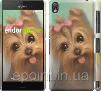Чохол на Sony Xperia Z3 D6603 Намальований йоркширський тер'єр "928c-58", фото 1