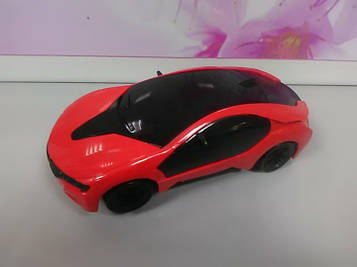 Машинка музична світиться красняя спортивна