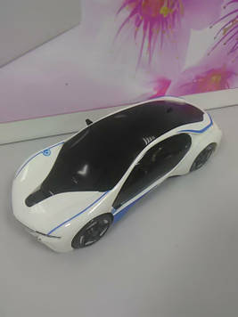 Машинка на батарейках гонка біла