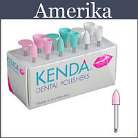 Головка полировочная Кенда, КОНУС РОЗОВЫЙ, Kenda Dental Polishers