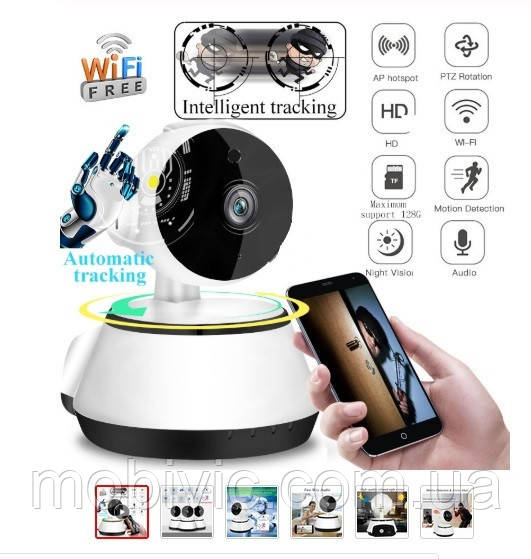 IP-камера IPC-V380 WiFi 720p (віддалений перегляд), сигналізація — ORIGINAL