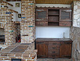 Міні кухня дерев'яна з масиву, фото 3