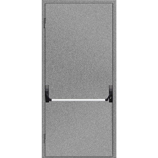 Двері протипожежні металеві глухі ДМП ЕІ60-1-2100х1000 "антипаніка", ЄвроСтандарт