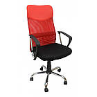 Офісне комп'ютерне крісло Prestige Manager для дому, офісу Червоний, фото 2