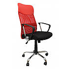 Офісне комп'ютерне крісло Prestige Manager для дому, офісу Червоний, фото 5