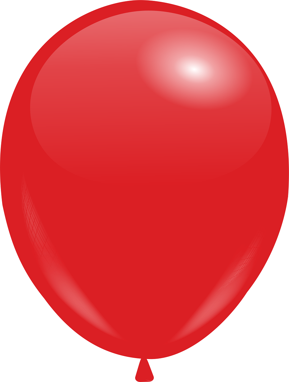 Кулі 12"/30 см Пастель Червоний