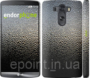 Чехол на LG G3 dual D856 Мокрое стекло "245c-56"