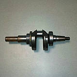 Колінвал у зборі під шпонку 25 мм бензинового двигуна 188f, фото 3