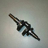 Колінвал у зборі під шпонку 25 мм бензинового двигуна 188f, фото 2