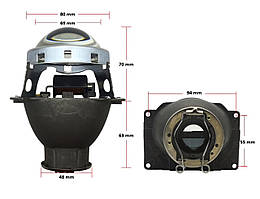 Біксенонові лінзи Taochis Hella R H7/Коito Q5 H7 R 3.0" Дзеркальна