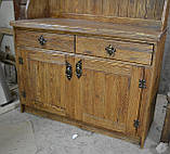 Буфет дерев'яний (наповнення: ящики, шухляди, полиці), фото 3