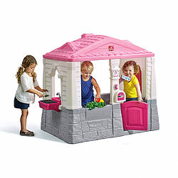 Дитячий ігровий будиночок Step 2 NEAT & TIDY рожевий