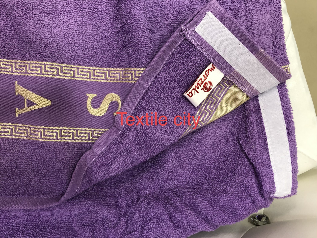 Набор для сауны женский - юбка на липучке,полотенце для волос ,тапочки MERZUKA. - фото 7 - id-p410062962