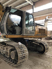 Заміна колеса ведучого  та ланцюга гусениці екскаватора LIEBHERR 4