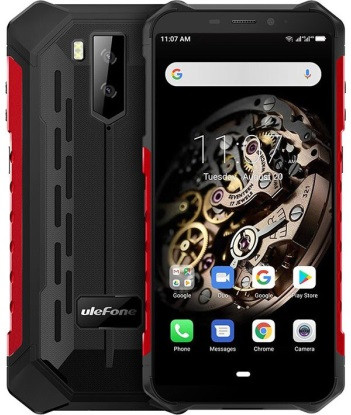 Смартфон UleFone Armor X5 3/32 Gb Global Red, 5000 mAh, 13+2/5Мп, 2sim, екран 5.5' IPS, 8 ядра