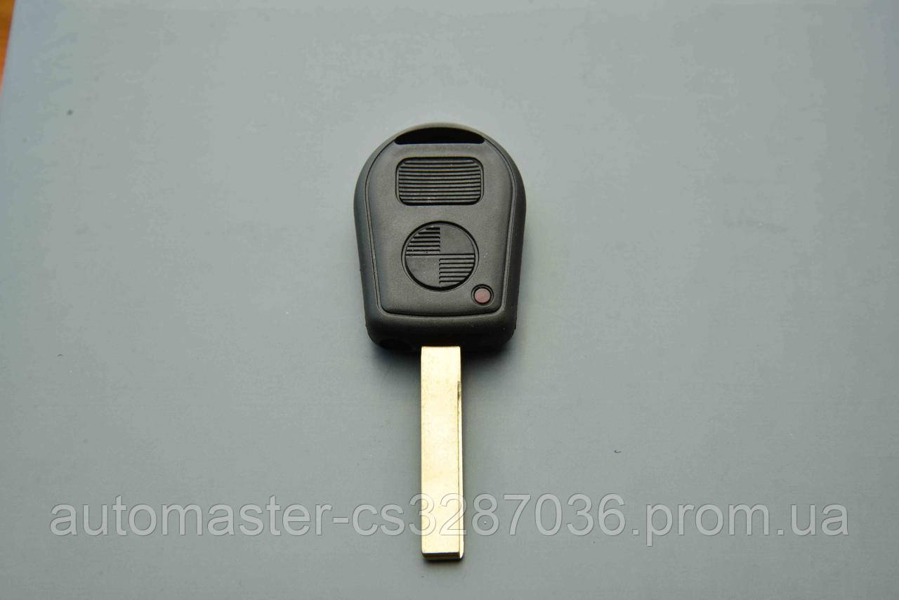 Корпус авто ключа для BMW E34 (БМВ) 2 кнопки, лезвие HU92