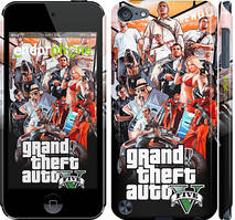 Чехол на iPod Touch 5 GTA 5. Collage v2 "2815c-35"