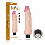 Реалістичний вібратор Reel Softee Vibrator Flesh 8,3", фото 3