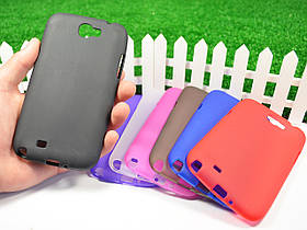 Силіконовий TPU чехол для Samsung Galaxy Note 2 N7100