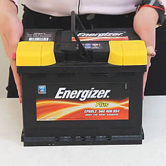 Акумулятор Energizer 6СТ-60 Plus EP60L2X