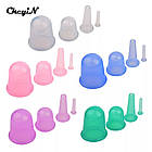 Силіконові банки для вакуумного масажу обличчя і тіла, фото 7