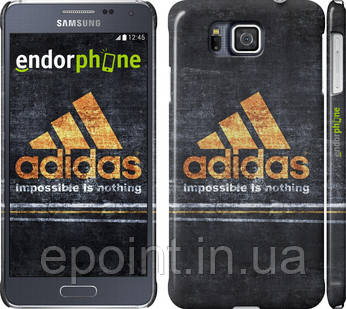 Чехол на Samsung Galaxy Alpha G850F Adidas 2 "444c-65"