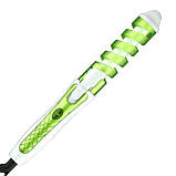 Спіральна плойка Nova NHC-8558 Зелена, фото 3