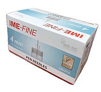 Иглы IME-FINE для шприц-ручек универсальные, 4 мм, 100 шт.