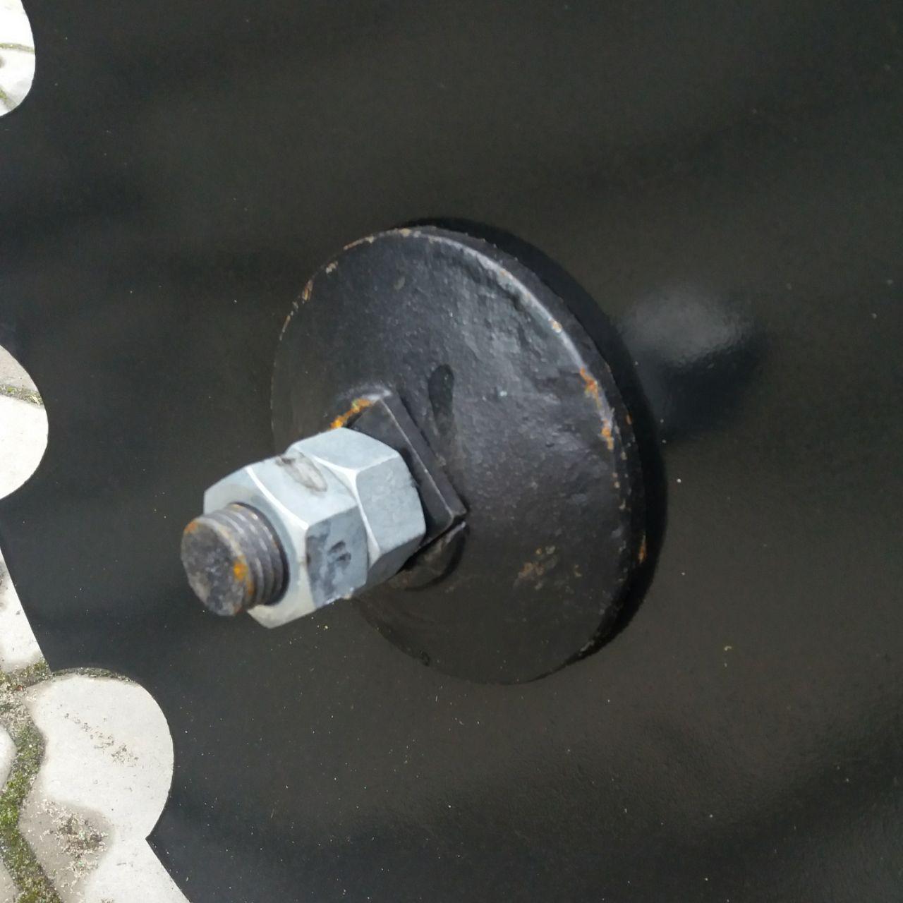 Шайба конечная флянцa большого к дисковой бороны польской, фото 1