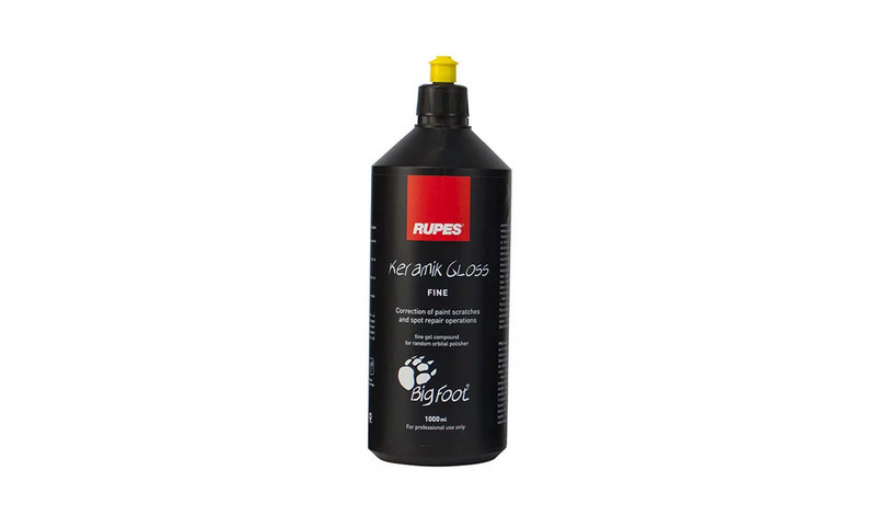 Полірувальна паста тонка - Rupes BigFoot Keramik Gloss fine 1 л. жовтий ковпачок (9.BFKERAMIK)
