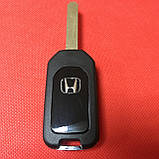 Корпус викидний ключ для переробки Honda (Хонда) 3 кнопки, фото 2