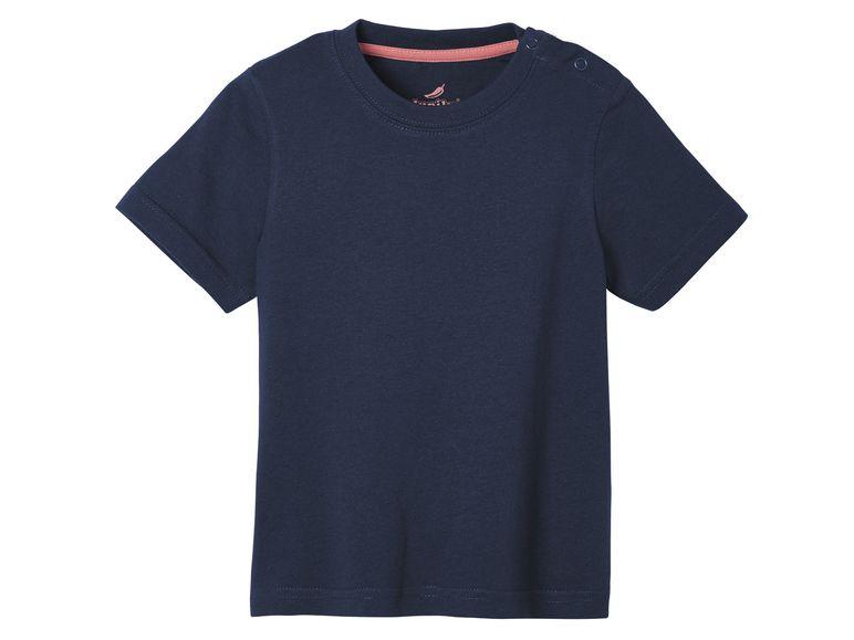 Синя Футболка однтонная Lupilu (Німеччина) р. 86/92, 98/104, 110/116см, фото 1