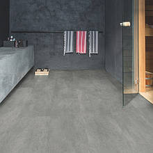 Quick-Step RAMCL40051 Бетон темно-сірий, вініловий підлогу Livyn Ambient Rigid Click