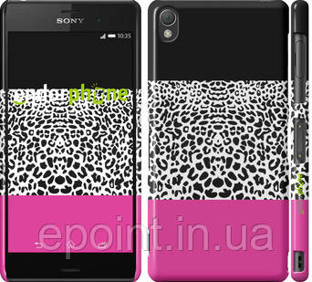 Чохол на Sony Xperia Z3 D6603 Шкура леопарда v3 "2723c-58", фото 1