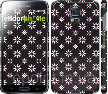 Чехол на Samsung Galaxy S5 g900h Ромашки 3 "2893c-24"