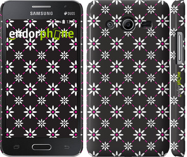 Чохол на Samsung Galaxy Core 2 G355 Ромашки 3"2893c-75"