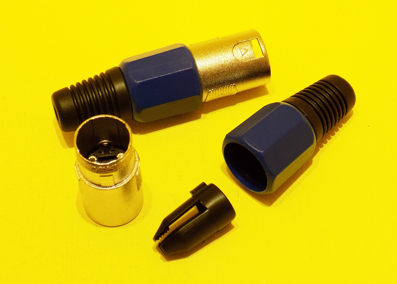 Аудіороз'ем XLR, 3pin, тато, фото 1