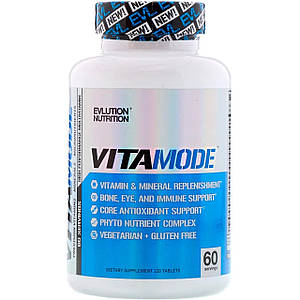 Вітаміни для чоловіків Evlution Nutrition VitaMode 120 таб. (аналог Opti-men)